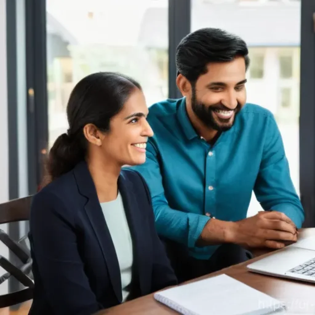 상담심리사 자격증으로 글로벌 진출하기 - **Prompt 1: Global Online Counseling Connection**
    "A professional, empathetic South Asian female...