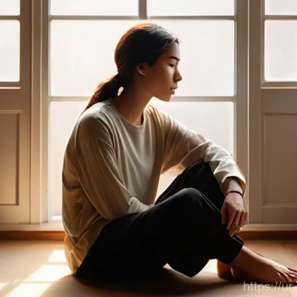 상담심리사 실무에서 자주 사용하는 이론 - **Prompt: Reflecting on the Path to Clarity**
    A thoughtful young adult, gender-neutral, wearing ...