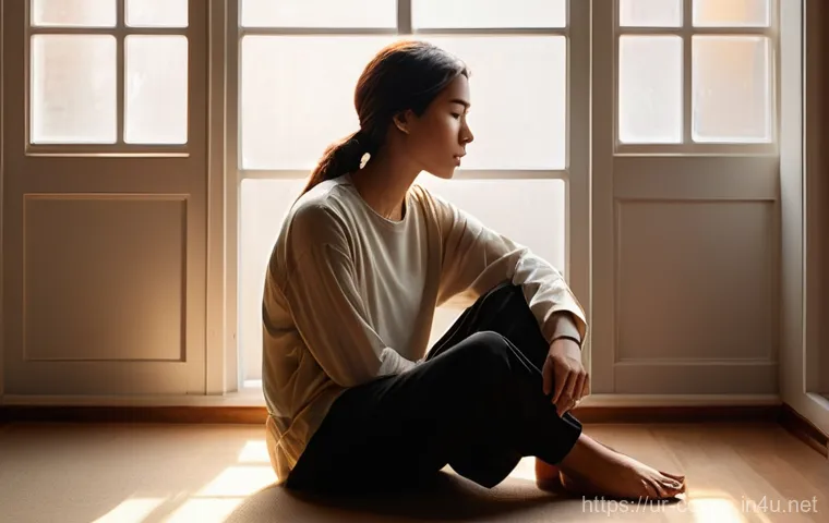 상담심리사 실무에서 자주 사용하는 이론 - **Prompt: Reflecting on the Path to Clarity**
    A thoughtful young adult, gender-neutral, wearing ...