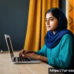 상담심리사 자격시험 고득점 비법 - A focused young South Asian student wearing modest, neat clothing, sitting cross-legged in a quiet, ...