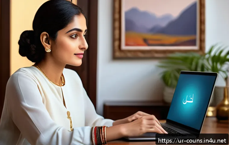 상담심리사와 관련된 추천 학회 - A professional psychological counselor conducting an online therapy session via laptop in a modern, ...