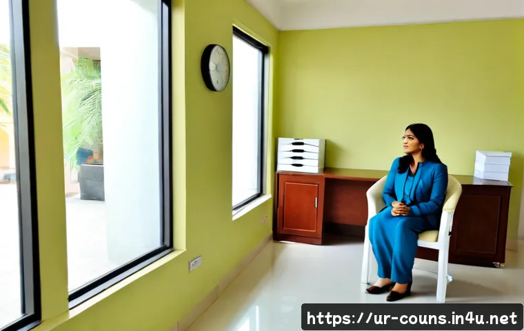 Home 17 상담심리사 자격증 비전 전망 - Photorealistic career counseling scene in a modern Pakistani wellness clinic, a confident South Asia...
